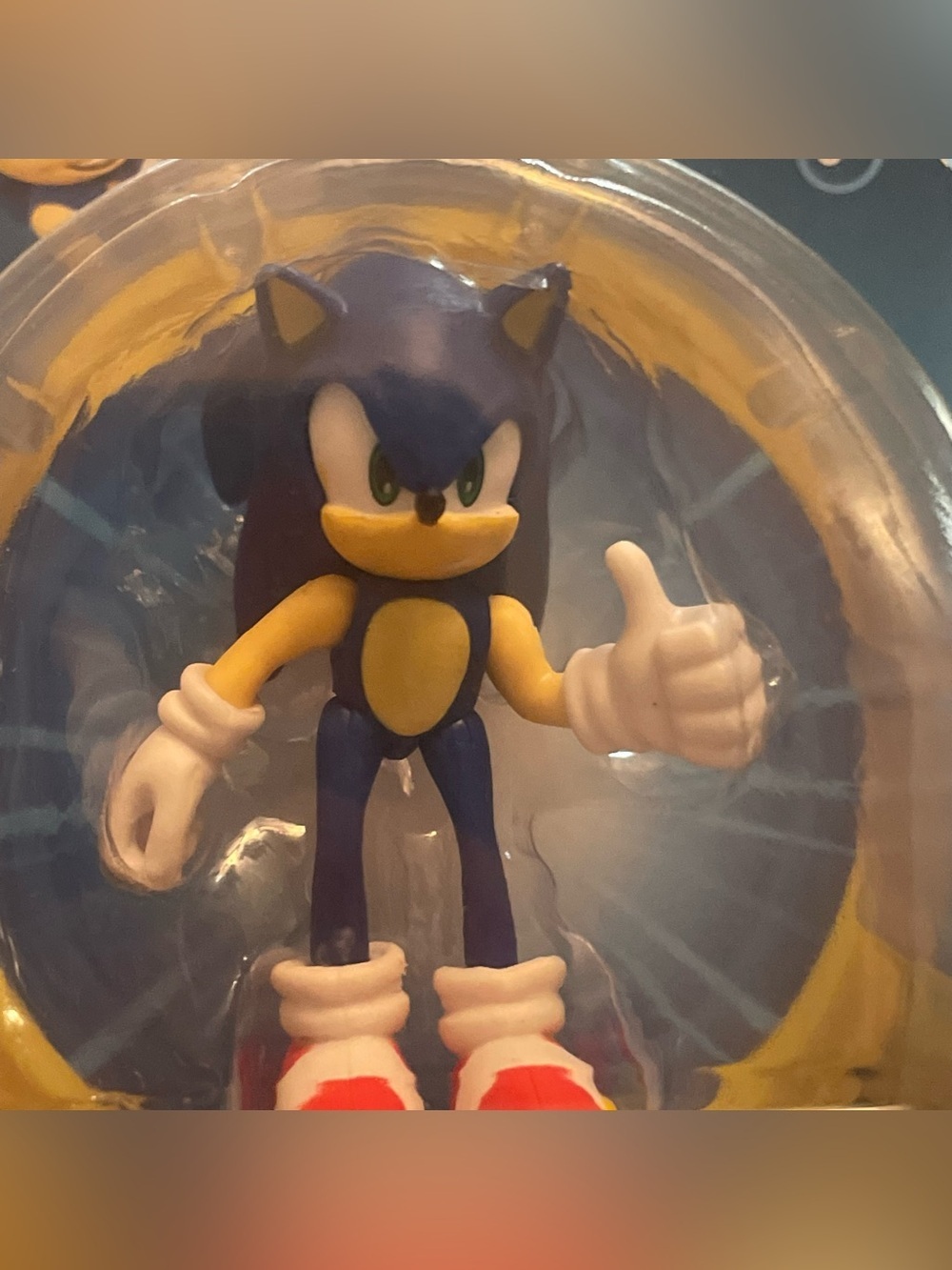 Sonic The Hedgehog Bendable 2.5 in Action Figure Jakks new sealed 2022